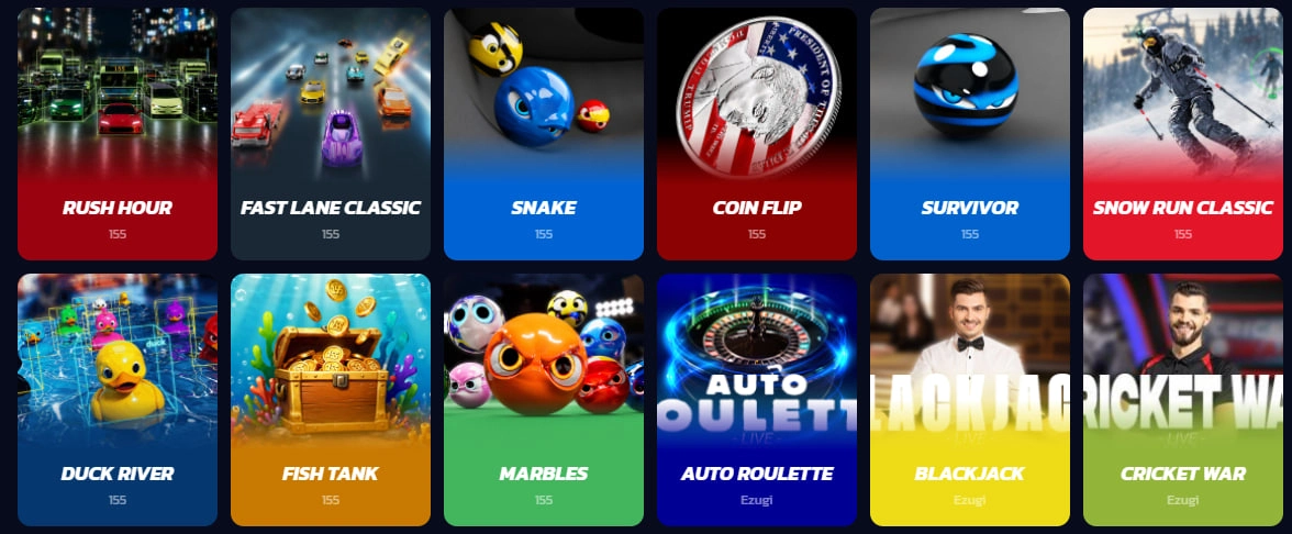 rapter casino new live games
